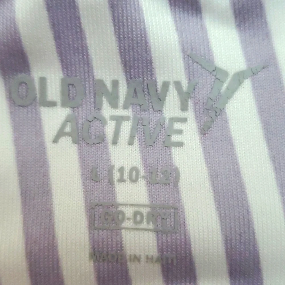 Gently worn girls Old Navy Active leggings, Size 10-12